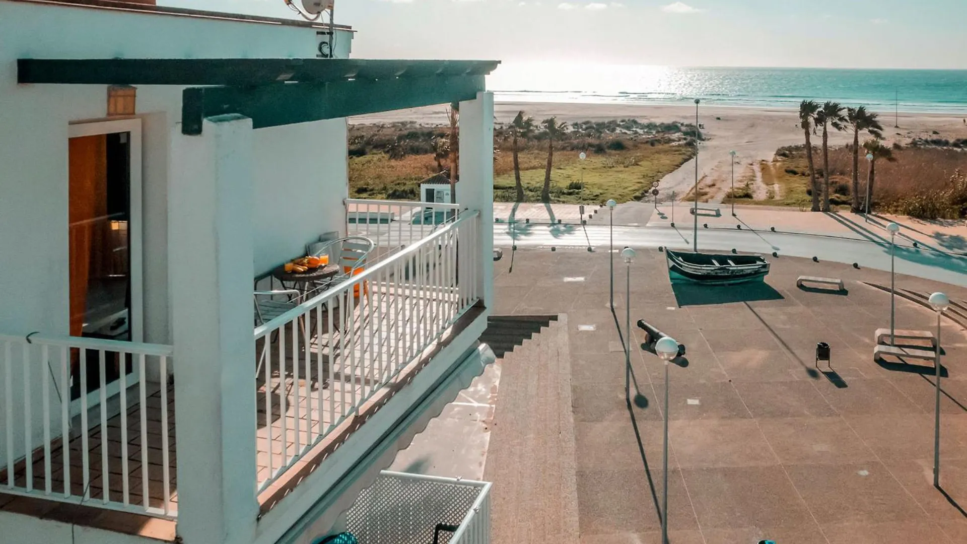 Santa Barbara B Beach Front With Terrace, Sea View In And Garage In Conil Conil De La Frontera 0*,  Spain