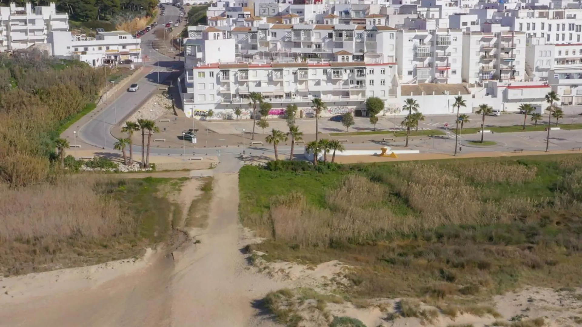 Santa Barbara B Beach Front With Terrace, Sea View In And Garage In Conil Conil De La Frontera Apartment
