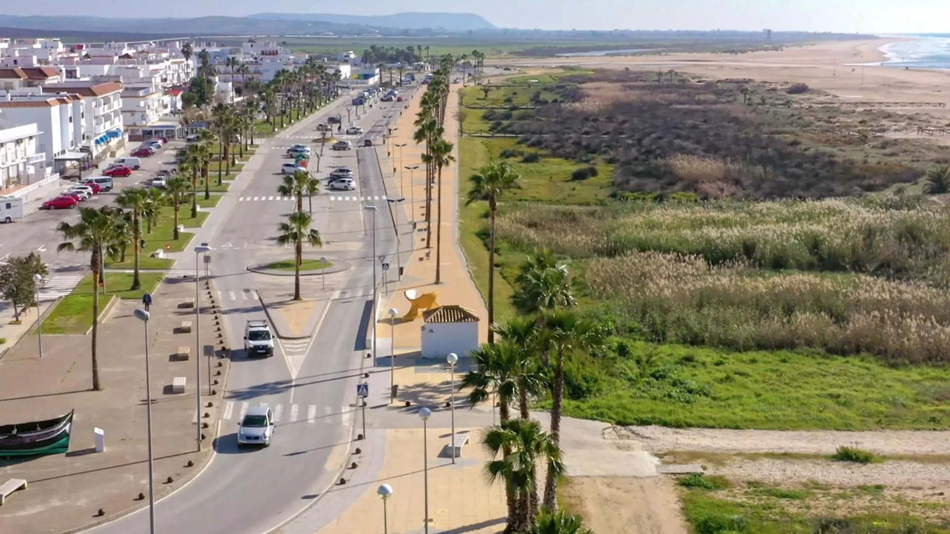 Santa Barbara B Beach Front With Terrace, Sea View In And Garage In Conil Conil De La Frontera